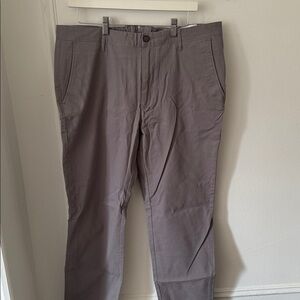 Mott & Bow Gray Chino Pants Size 35